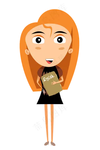 教师节英语老师ai素材