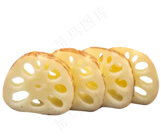 莲菜切片凉菜食材