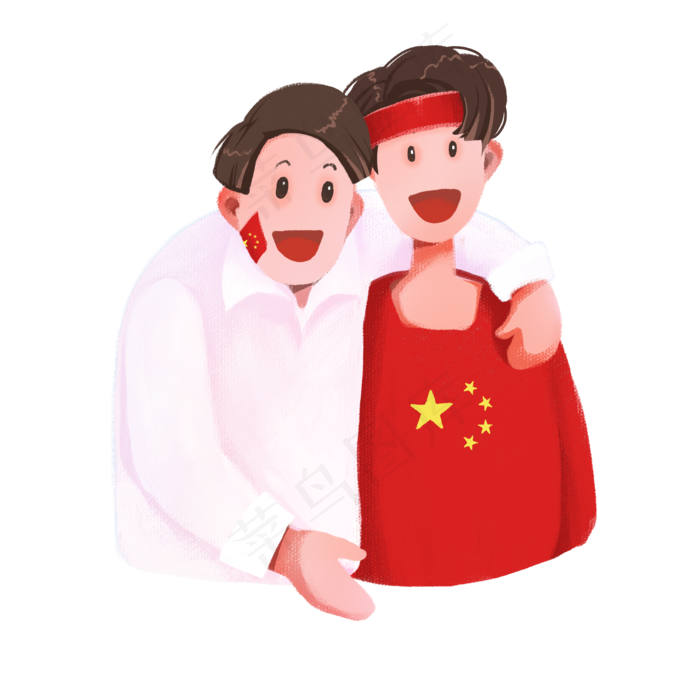 国庆节华侨节华侨(2000X2000(DPI:300))psd模版下载