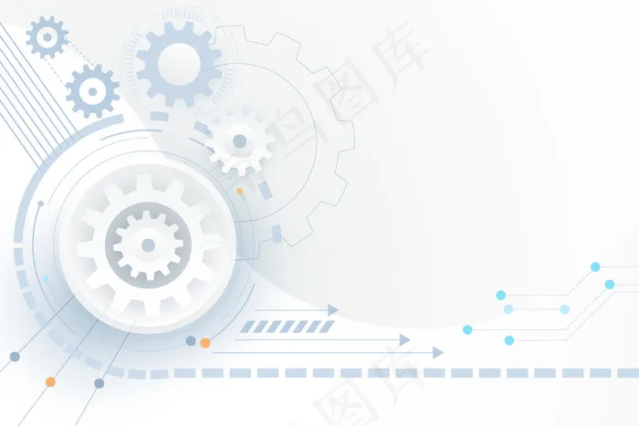 白色技术背景eps,ai矢量模版下载
