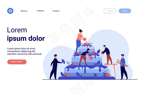 面包师在准备婚礼或生日蛋糕