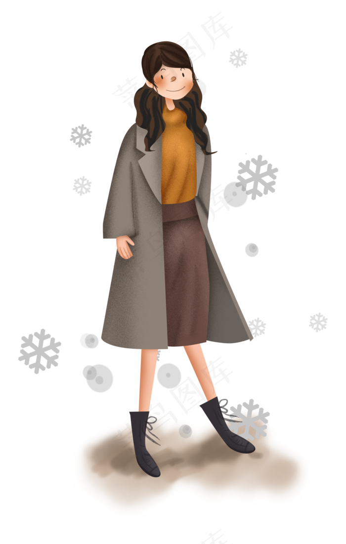 秋装冬装都市白领