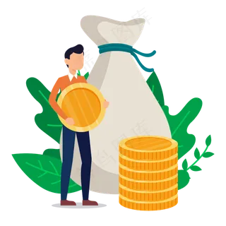 商务风金融理财元素