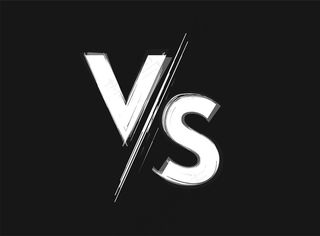 Vs Vs grunge黑白图标