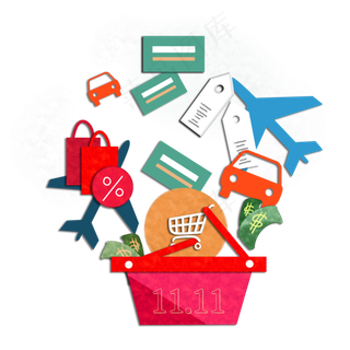 网购双十一天猫京东购物车