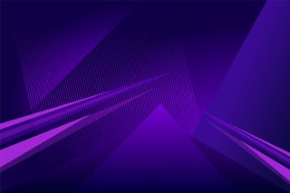 带有闪亮线条的抽象未来紫色背景