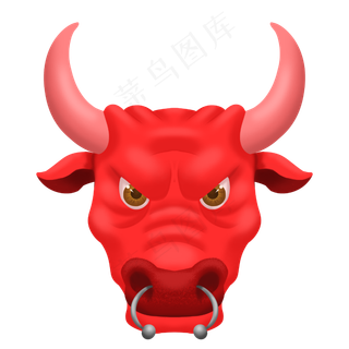 2021牛年暴躁红牛