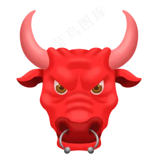 2021牛年暴躁红牛
