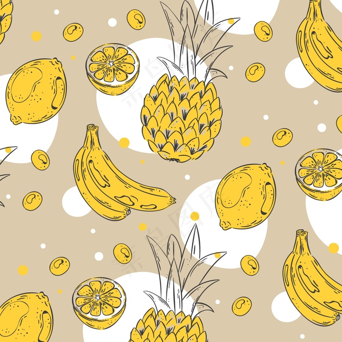 水果图案包概念