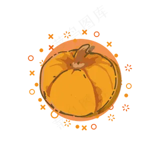 扁平简约卡通MBE立秋秋天丰收