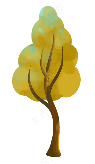 秋天秋色秋景树木树林