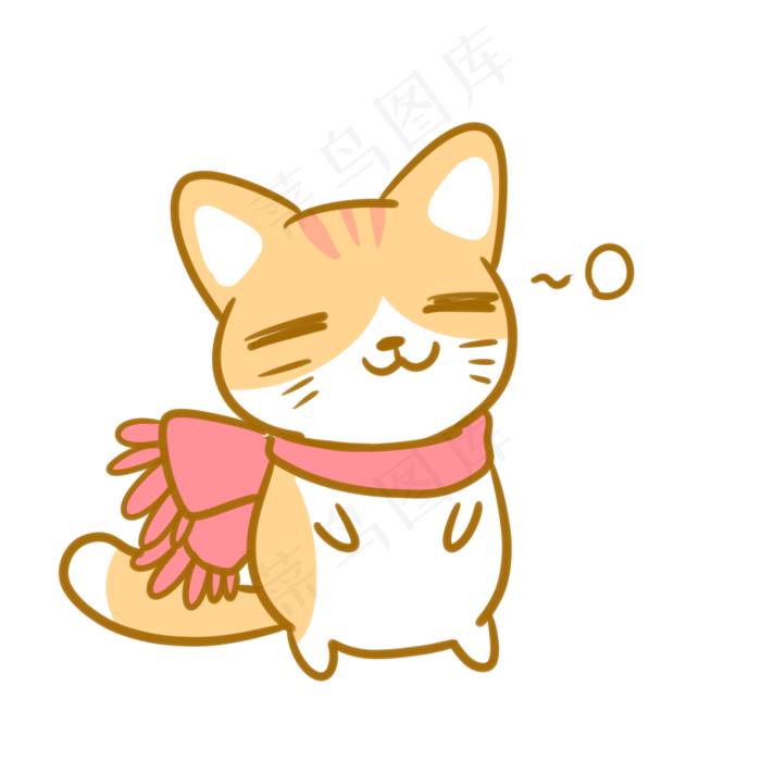 悠闲犯困的橘猫(2100X2100(DPI:300))psd模版下载