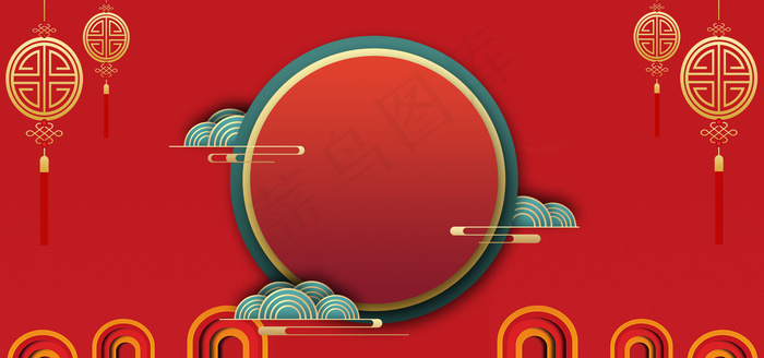 2021年福牛迎春高清背景