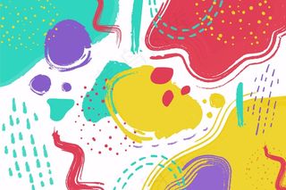 抽象粉彩背景概念