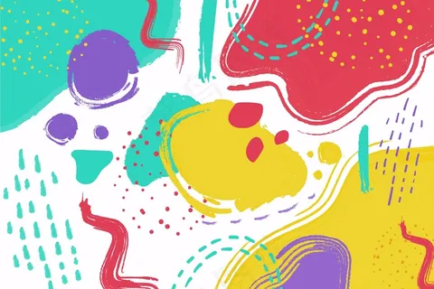 抽象粉彩背景概念 抽象粉彩背景概念