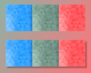 三角形图案背景三件套