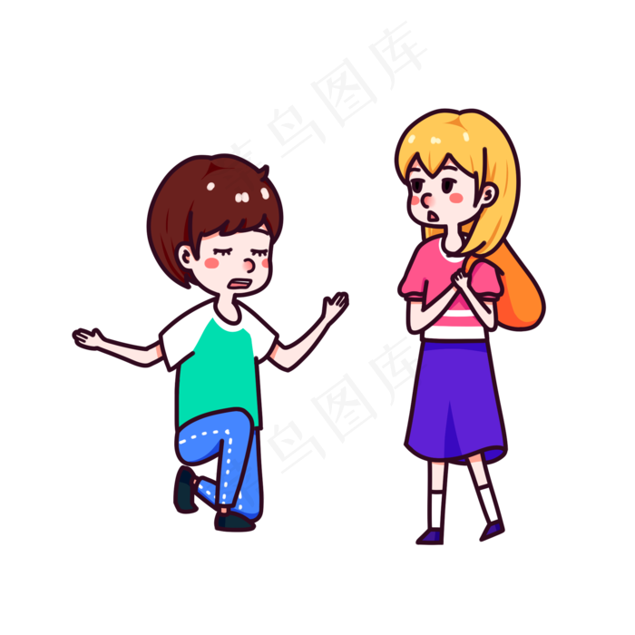 情人节情侣浪漫求婚