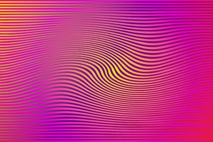 扭曲线条的迷幻背景