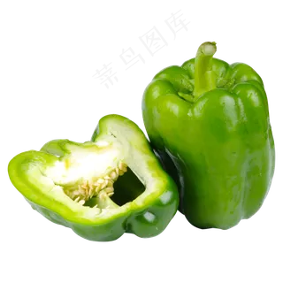 绿色菜椒蔬菜食物元素 绿色菜椒蔬菜食物元素