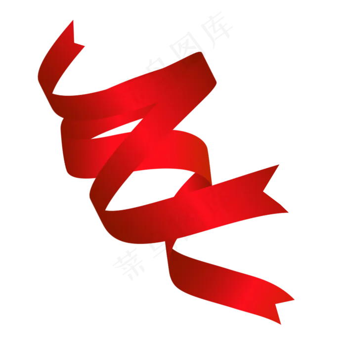 红色七夕八一七一丝带彩带(2000*2000px 300 dpi )psd模版下载
