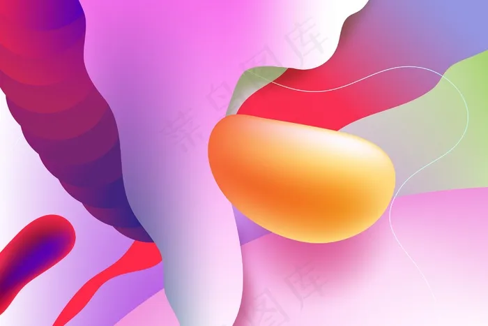 抽象彩色背景eps,ai矢量模版下载