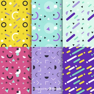 孟菲斯图案系列设计