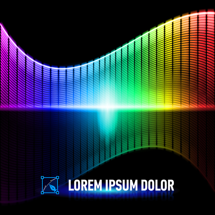 音乐背景的颜色