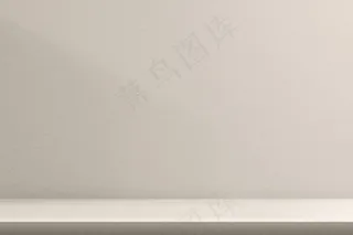带有空白空间的米色产品背景