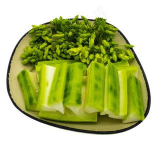 绿色青菜莴笋