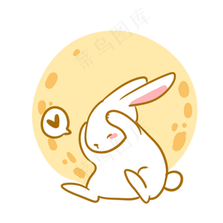中秋可爱玉兔
