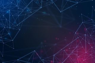 梯度网络连接背景