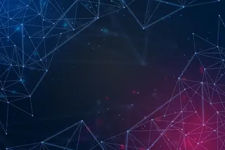 梯度网络连接背景