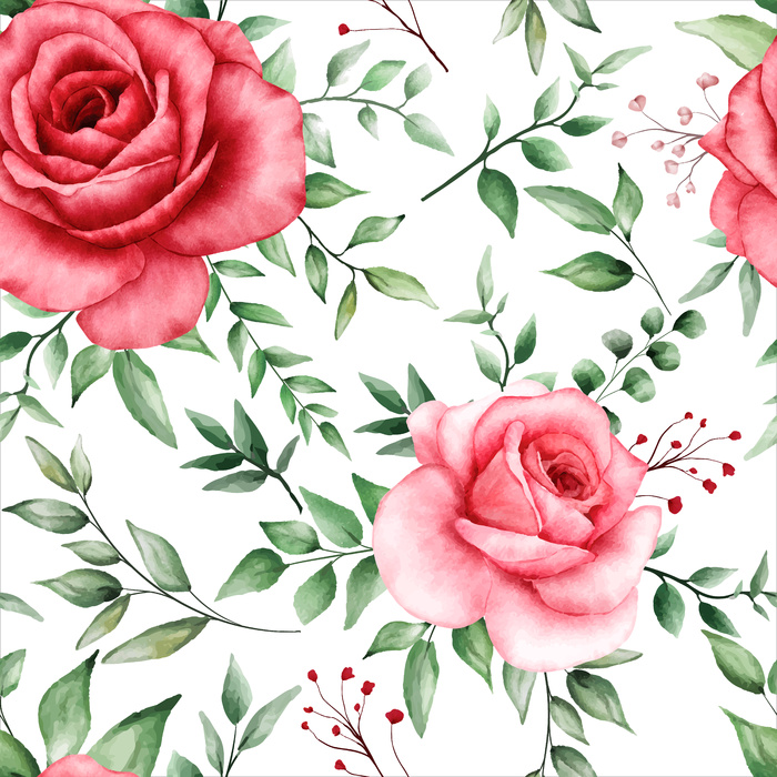 与栗色花浪漫无缝模式