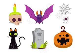 万圣节元素系列