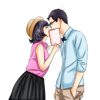 七夕情人节爱情情侣有情人终成眷