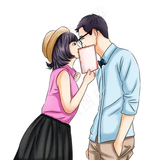 七夕情人节爱情情侣有情人终成眷