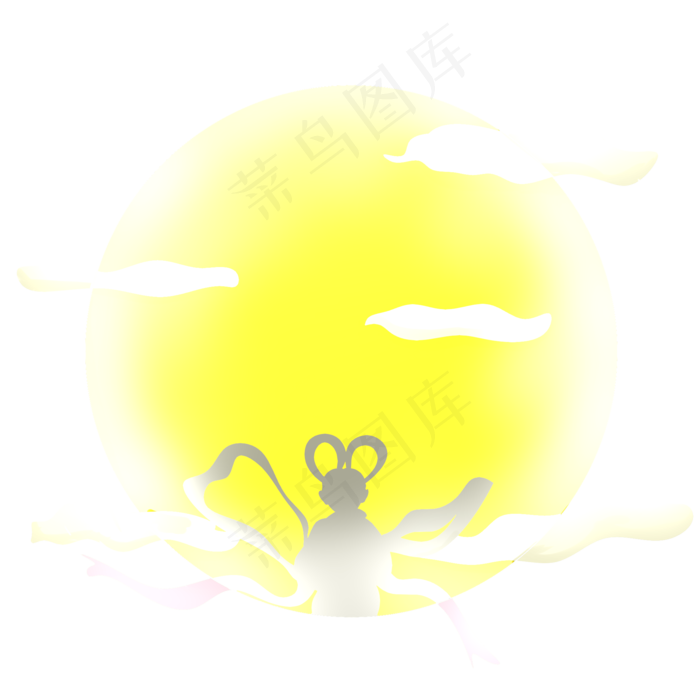 中秋月亮(2000X2000(DPI:299))psd模版下载