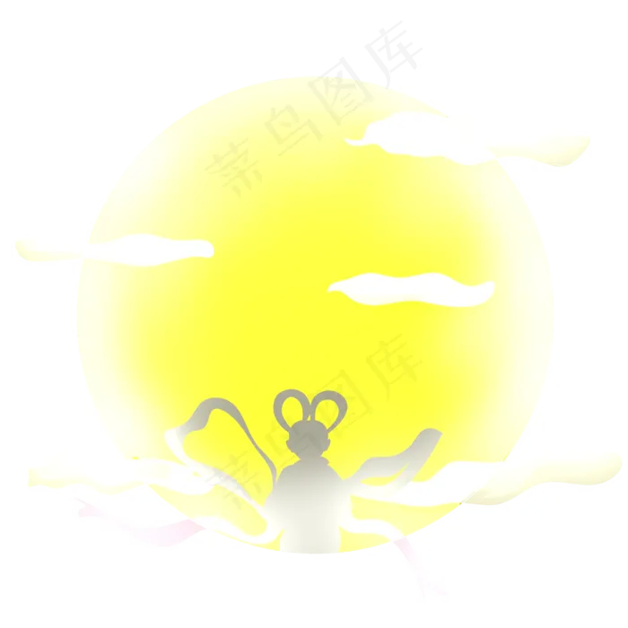 中秋月亮(2000X2000(DPI:299))psd模版下载