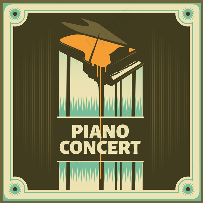 钢琴音乐会背景