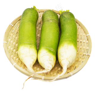 绿色食品青萝卜