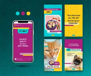 动物食品模板故事