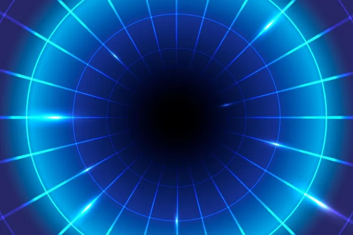 霓虹蓝光几何背景eps,ai矢量模版下载