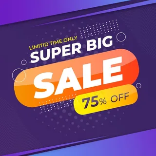 渐变色超级大卖场背景