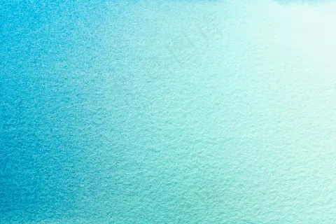 柔和蓝色渐变画布水彩画 柔和蓝色渐变画布水彩画