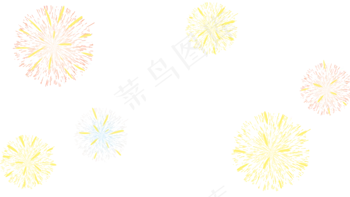 2021元旦跨年烟花(2880X1620(DPI:300))psd模版下载