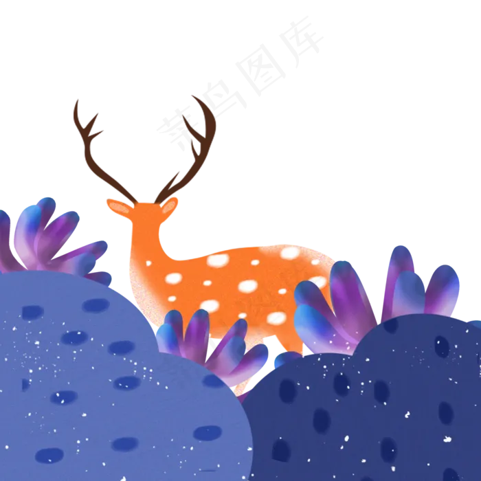 寒露手绘动物(2000X2000(DPI:300))psd模版下载