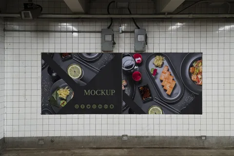 城市广告牌概念模型样机