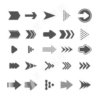 平面设计箭头系列