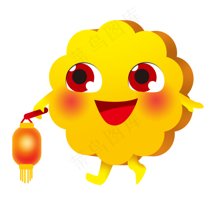 手提灯笼月饼(2000X2000(DPI:300))psd模版下载