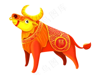 2021年春节红色喜庆牛年春节